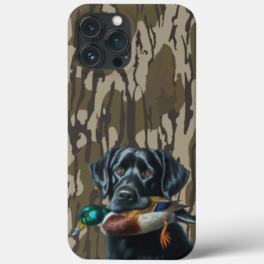 Eendenjacht Labrador Retriever Moeras Camo Case-Mate iPhone Case (Achterkant)