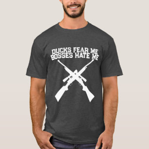 Eendenjacht Shirt Eenden Zijn Bang Voor Mij Bazen