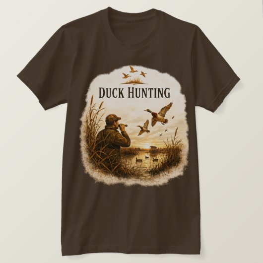 Eendenjacht t-shirt (Design voorkant)