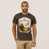 Eendenjacht t-shirt (Voorkant volledig)
