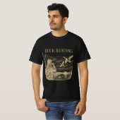 Eendenjacht  t-shirt (Voorkant volledig)