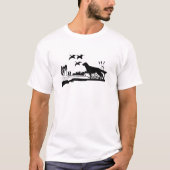 eendenjacht t-shirt (Voorkant)
