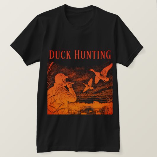 Eendenjacht  t-shirt (Design voorkant)