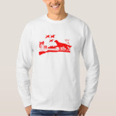 eendenjacht t-shirt (Voorkant)