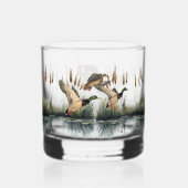 Eendenjacht Whisky Glas (Voorkant)