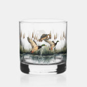 Eendenjacht Whisky Glas (Achterkant)