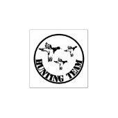 Eendenjachtteam Rubberstempel (Afrduk)