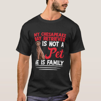 Eendenjager Hondeneigenaar Familie Chesapeake Bay  T-shirt