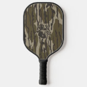 Eendenjagers Met Hond Bos Camouflage Pickleball Paddle (Achterkant)
