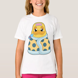 Eendenkoorts thermometer t-shirt