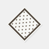 eendenpapieren servet (Hoek)