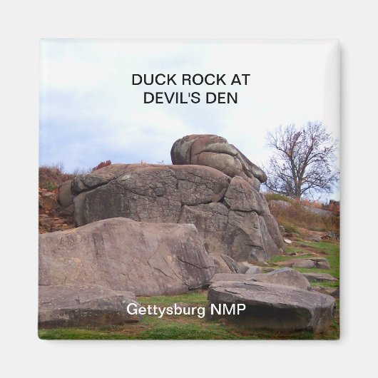 EENDENROCK IN HET DUIVELSHOL MAGNEET (Voorkant)
