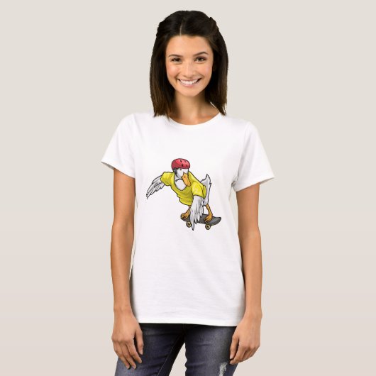 eendenschaatsbaan t-shirt (Voorkant volledig)