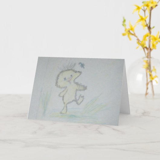 eendenschets kaart (Gele Bloem)