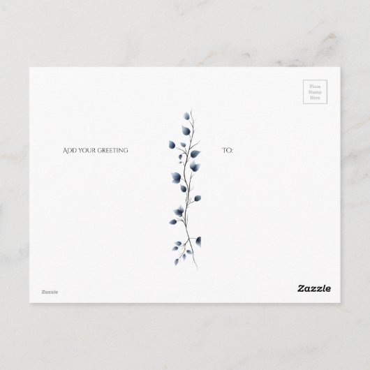 Eendenstro Pet Easter Egg Flowers Vlinders Briefkaart (Achterkant)