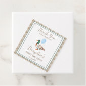 eendenverjaardag bedankjes labels (In situ)