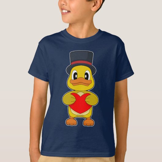 Eendenverzorgingscilinder Huwelijk T-shirt (Voorkant)