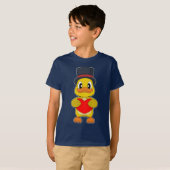 Eendenverzorgingscilinder Huwelijk T-shirt (Voorkant volledig)