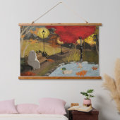 Eendenvijver - Herfst Hangend Wandkleed (Slaapkamer)