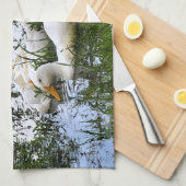 eendenvijver theedoek (Quarter Fold)