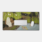 Eendenvijver - Zomer Bureaumat (Keyboard & Muis)