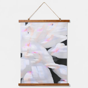 eendenvijvernevel hangend wandkleed