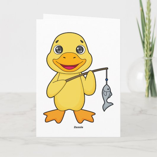 Eendenvissers Vistangststok Kaart (Achterkant)