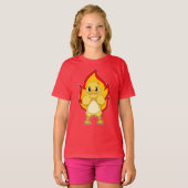 Eendenvlam T-shirt (Voorkant volledig)
