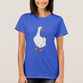 eendenvogel witte eend t-shirt