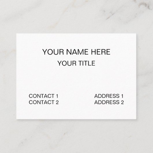 eendenvogel witte eend visitekaartje (Achterkant)