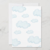 EENderful eerste verjaardag gouden folie hete luch Kaart (Achterkant)