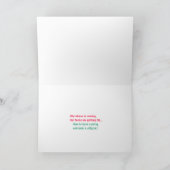 Eendherder - Aangepast Feestdagen Kaart (Binnen)