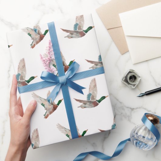 Eendjacht Baby Shower Cadeaupapier (Geschenken)