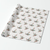 Eendjacht Baby Shower Cadeaupapier (Uitgerold)