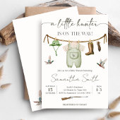 Eendjacht Baby Shower Kaart