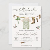 Eendjacht Baby Shower Kaart (Voorkant)