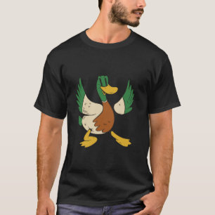 Eendjagers en Boeren Cartoon Dierenplezier Lang S T-shirt