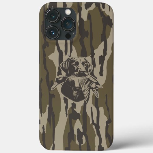 Eendjagers met hondenbos camouflage Case-Mate iPhone case (Achterkant)