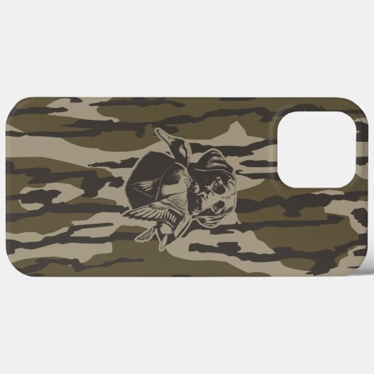 Eendjagers met hondenbos camouflage Case-Mate iPhone case (Achterkant (horizontaal))