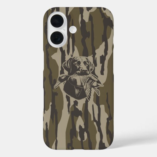 Eendjagers met hondenbos camouflage Case-Mate iPhone case (Achterkant)