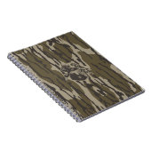 Eendjagers met hondenbos camouflage notitieboek (Rechterzijde)