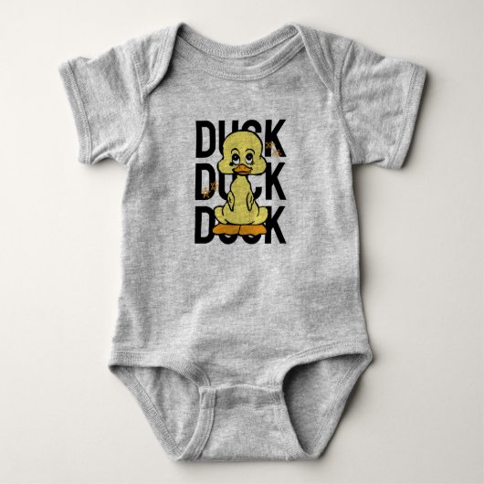 Eendje baby  romper (Voorkant)