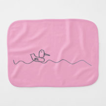Eendje boertje doek Roze