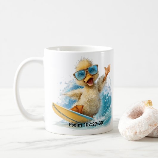 Eendje deelt het Woord ** Koffiemok (Met donut)