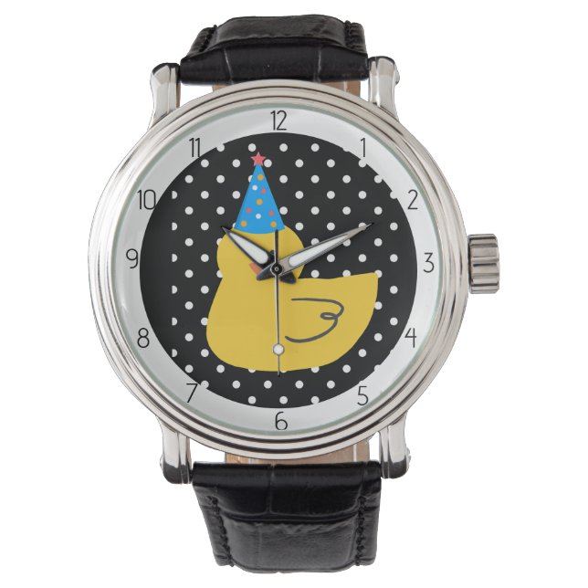 eendje eend  horloge (Voorkant)