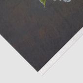  eendje in Bloemen Bonnet Decoupage Tissuepapier (Detail)