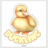 EENDJE - KINDERKAMER STICKER (Vel)