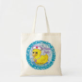 Eendje schattige verpleegster tote bag (Voorkant)