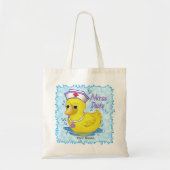 Eendje schattige verpleegster tote bag (Voorkant)