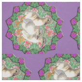 Eendjes en Bloemen Stof (Swatch)